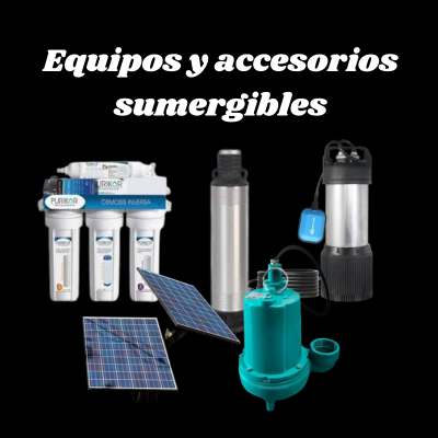 Equipos y accesorios sumergibles